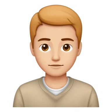 person with casual clothes sticker