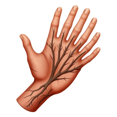 back of hand sticker