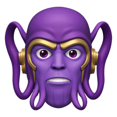 Thanos squidgame 230 player (T.O.P) emoji sticker