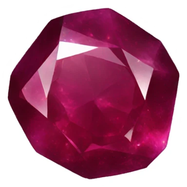 galaxy ruby stone sticker
