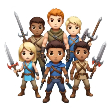 fantastic monster hunters sticker