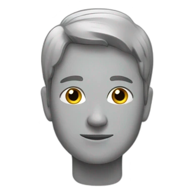 Chat européen gris sticker