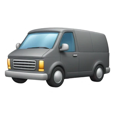 Minivan gravestone sticker