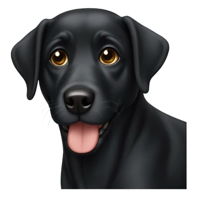 black dog wearing a cowboy hat and red bandana  sticker