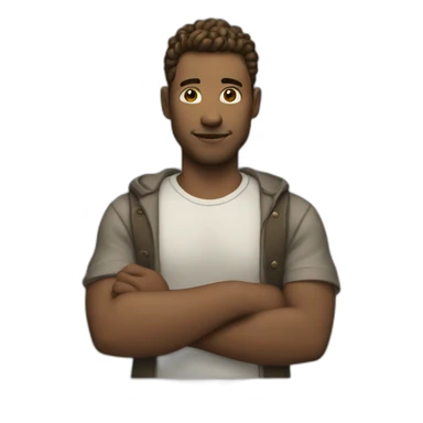 Love-white-man-with-barb sticker