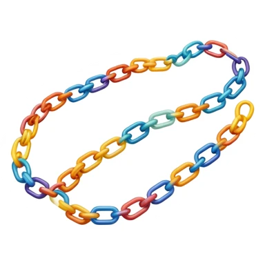 a polymer chain sticker