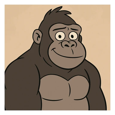 Gorilla sticker