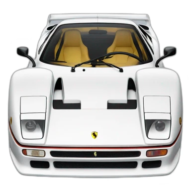 Ferrari f40 sticker