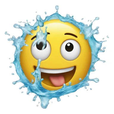 water splash sticker