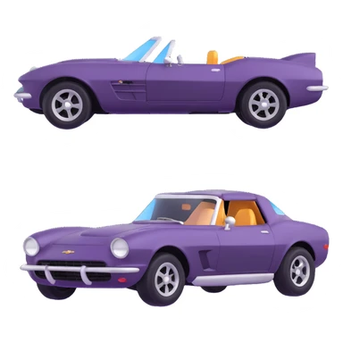 Chevrolet sports car sticker