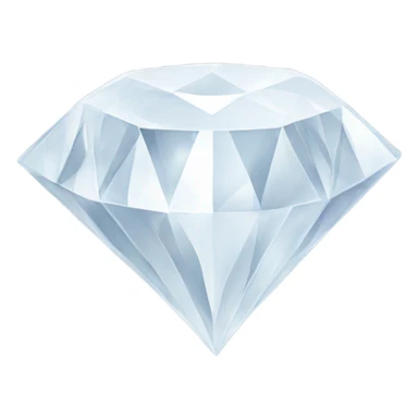 White diamond sticker