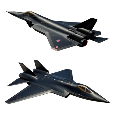 SR-71 Blackbird - Lockheed Martin (Stealth Grey) A sleek, high-speed reconnaissance aircraft with an elongated, needle-like fuselage and a smooth, aerodynamic design. The body is finished in a deep, matte jet-black with subtle panel lines and heat-resistant detailing. Its twin engines are seamlessly integrated into the structure, with sharp, swept-back wings that emphasize speed and stealth. The cockpit canopy is tinted, adding to its mysterious, high-tech aesthetic, while the overall silhouette exudes an aura of unmatched velocity and secrecy. sticker