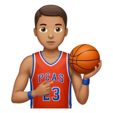 Basketball trainer sticker