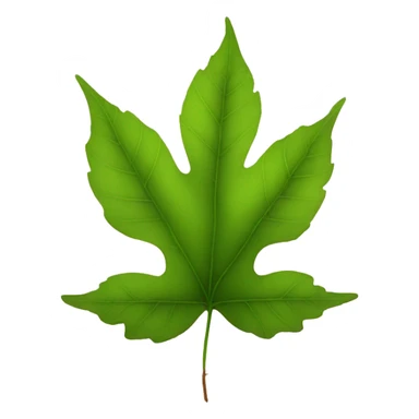 leaves fall from the plant sticker