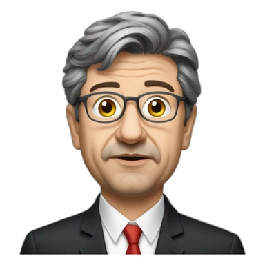 Mélenchon sticker