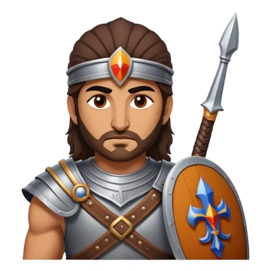 Armenian ancient warrior sticker