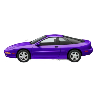 Purple 1993 ford probe gt sticker