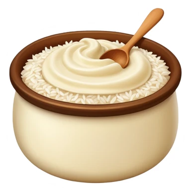 pot of rice cream nestum sticker