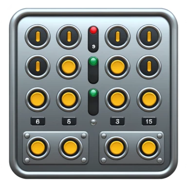 Generate realistic hydraulic control system for aircraft sticker