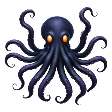 cosmic horror with tentacles emerging from a swirling black hole in space, dramatic and unsettling sticker