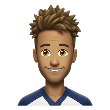 Neymar Tête Réaliste sticker