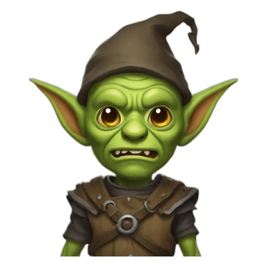 Mechant goblin sticker