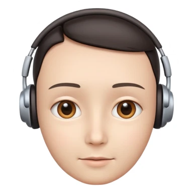 AI Call Agent human-like AI face, warm, calm and friendly, not robotic, not technical. 
Soft human AI face with a listening, welcoming expression, minimal facial lines, calm eyes. sticker