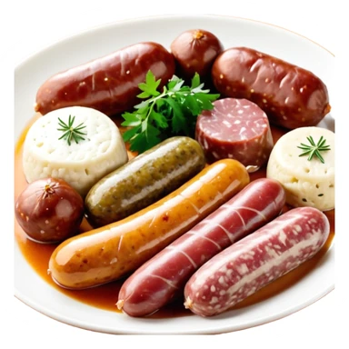 Nourriture d'Europe de l'Est (Slovaque, Hongrois, république tchèque et Pologne) sticker