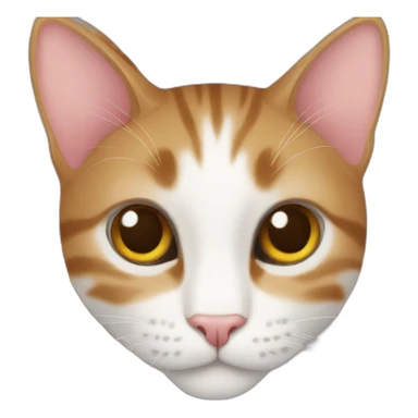 Cat bing foot sticker