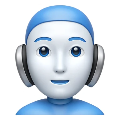 blue test dummy sticker