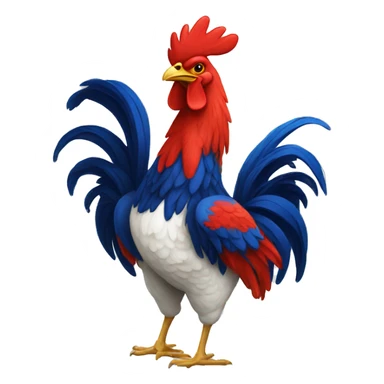 Gallo olimpico  sticker