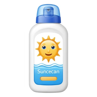 sunscreen sticker