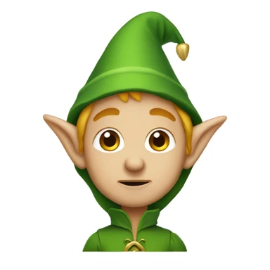 Elf that lost its magic sticker