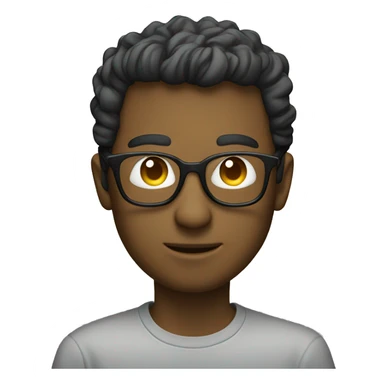 guy with glasess coding on macbook sticker