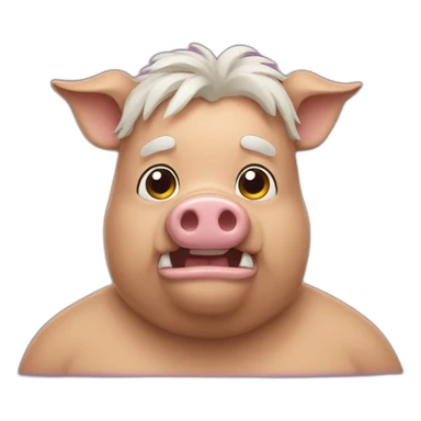 Gros porc sticker