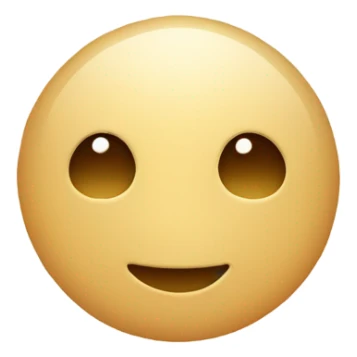 beige sun without a face sticker