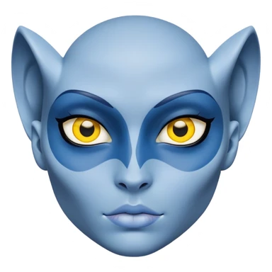 mystique xmen face sticker