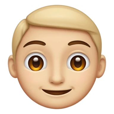 smirking face sticker