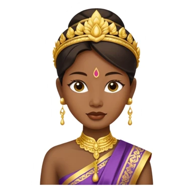 The emote is meant to depict a Thai woman in the classic attire of her country. sticker