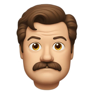 Ron-swanson sticker