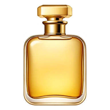 Esthetic gold perfume  sticker