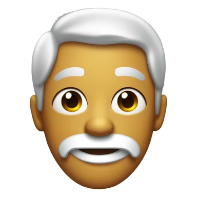 Smirking with sock in mouth sticker