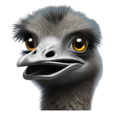 Emu sticker