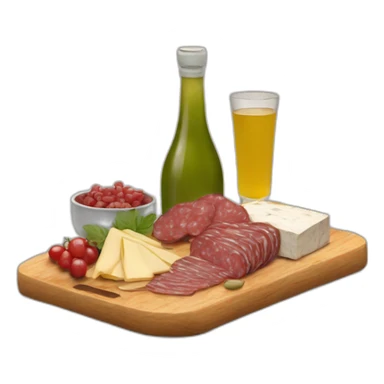 Charcuterie board sticker