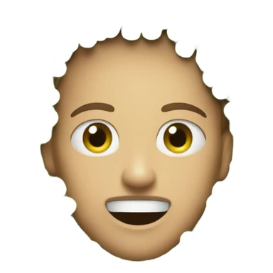 Mouth full of peas sticker