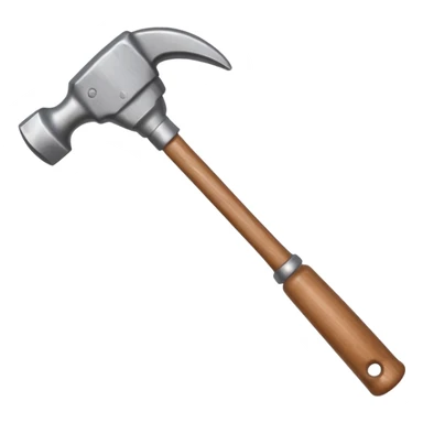 hand holding a hammer sticker