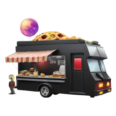 Darth Vader’s dream house/food truck  sticker