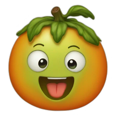 orange-pickle sticker