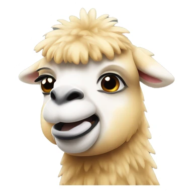 Cria de gallina con un pao sticker