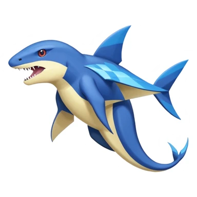 Latios-Sharpedo-Gabite-Amaura-Salandit-Helioptile-fusion (full body) sticker